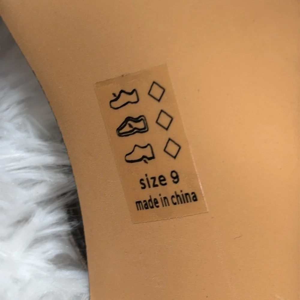 NWOT Michael Antonio Metallic bronze Strappy heeled Sandals.  Size 9. - Picture 8 of 10